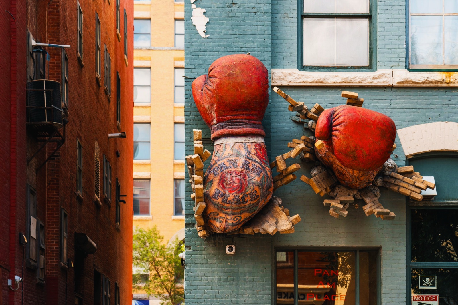 Pan Am Place residents and the community behind them